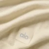 Cotton Cashmere Ever Soft kortærmet genser – Sandy Beige