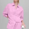Cotton Real Deal langermet knappeskjorte – Candy Heart Pink