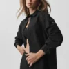 Cotton Real Deal langermet skjorte med knapper – svart