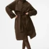 Crinkle on the Move Trench – Espresso