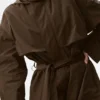 Crinkle on the Move Trench – Espresso