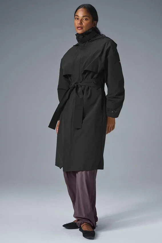 Crinkle on the Move Trench – Svart