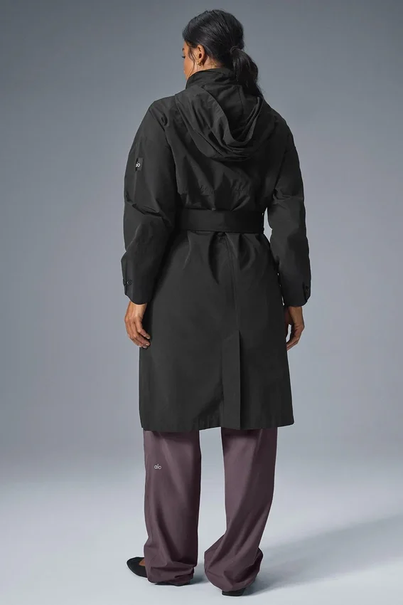Crinkle on the Move Trench – Svart