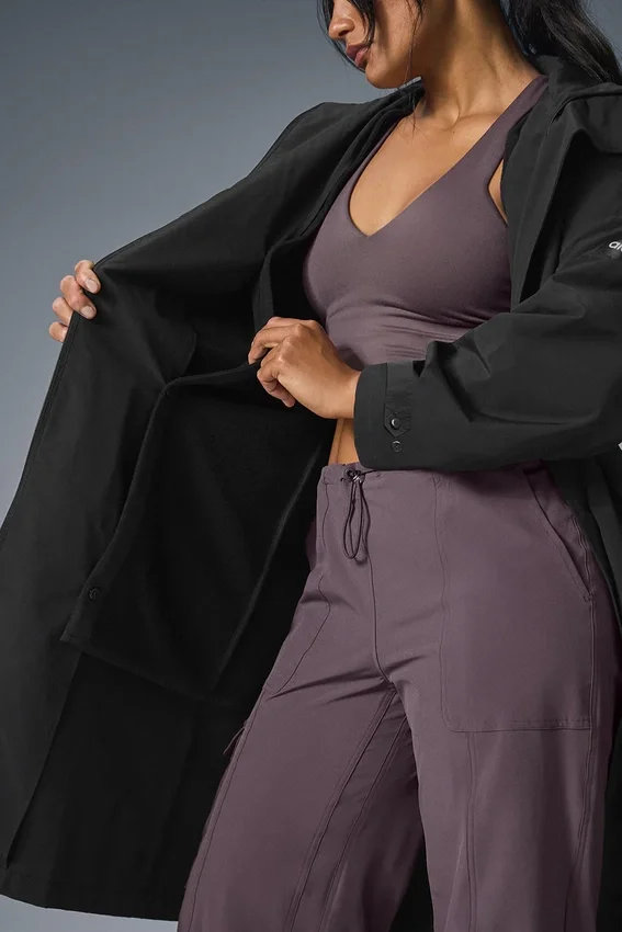 Crinkle on the Move Trench – Svart