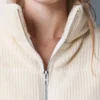 Darling Strikkegenser Puffer – Elfenben
