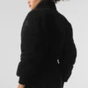Darling Strikkegenser Puffer – svart