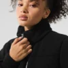 Darling Strikkegenser Puffer – svart