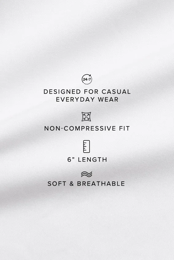 Day and Night-boxershorts – hvit