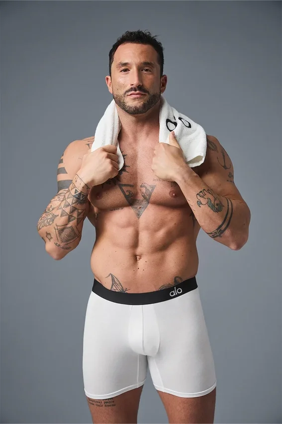 Day and Night-boxershorts – hvit
