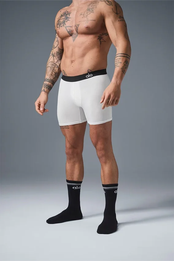 Day and Night-boxershorts – hvit