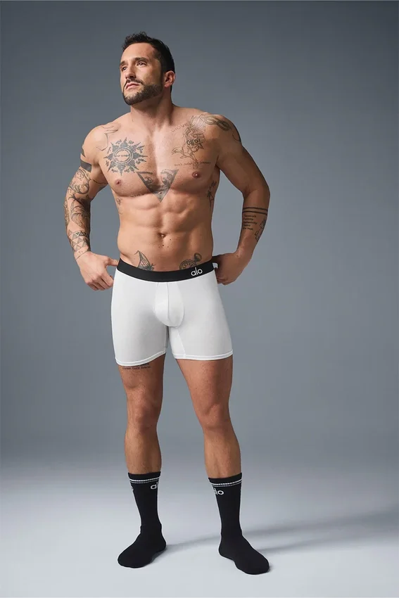 Day and Night-boxershorts – hvit