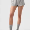 Diskrete treningsshorts – Athletic Heather Grey