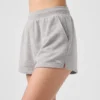 Diskrete treningsshorts – Athletic Heather Grey