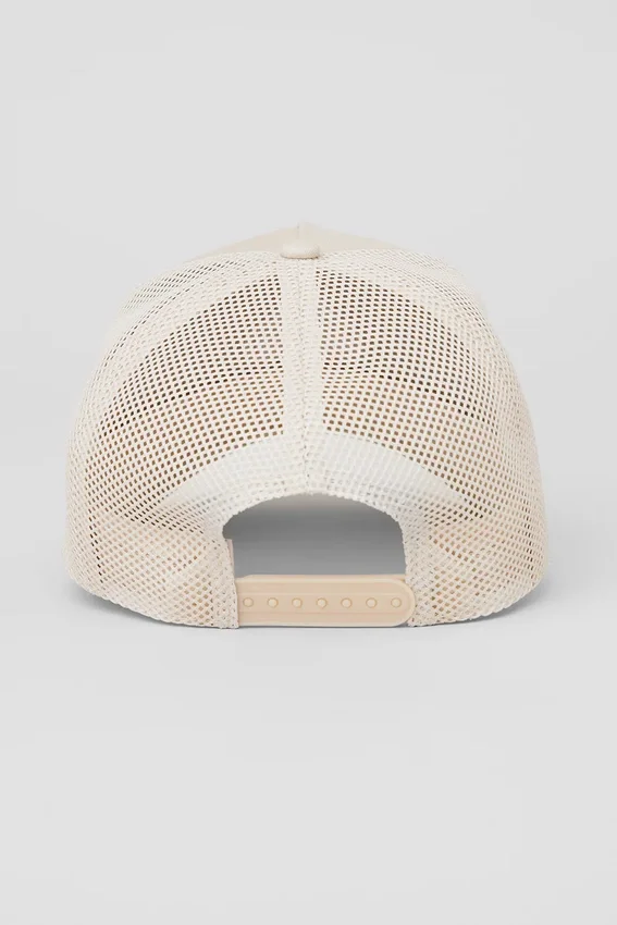 District Trucker-cap – benhvit