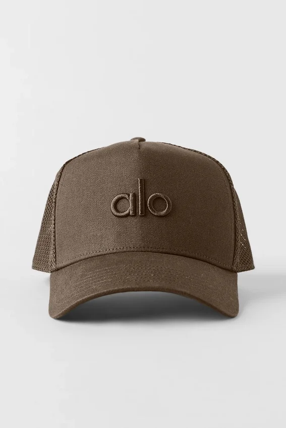 District Trucker-cap – Espresso
