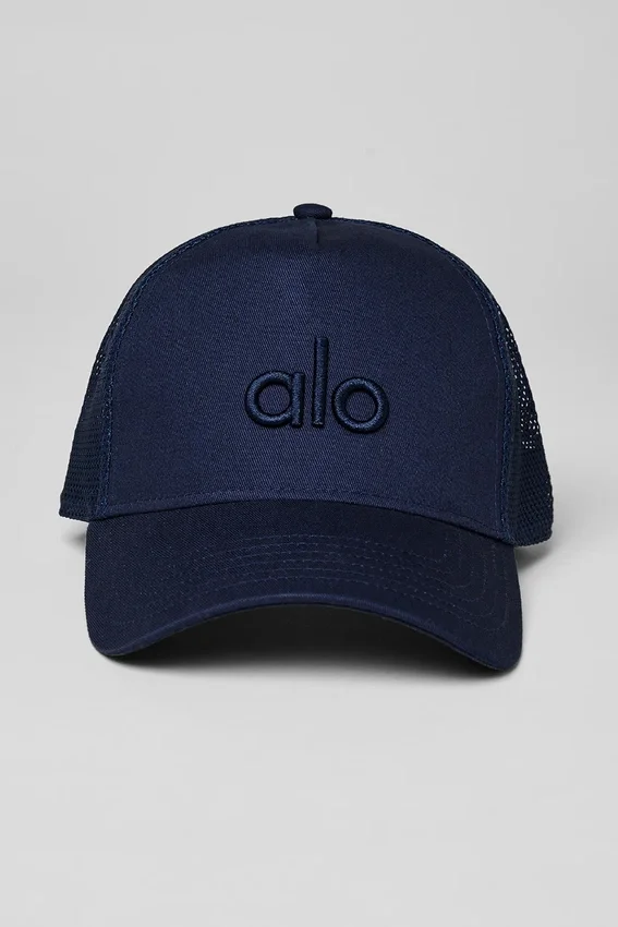District Trucker-cap – Navy