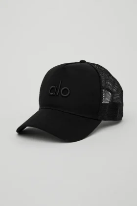 District Trucker-cap – svart