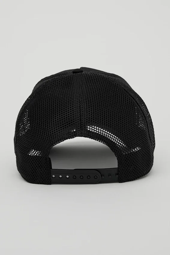 District Trucker-cap – svart