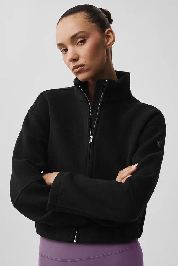 Double Face Wool City Girl-jakke – svart