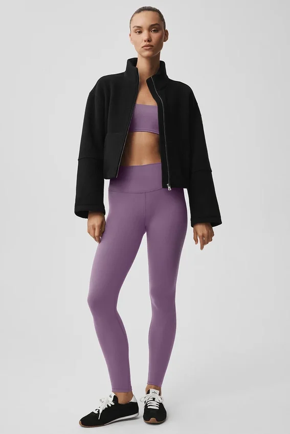 Double Face Wool City Girl-jakke – svart