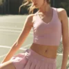 Double or Nothing tennisskjørt – Vintage Pink