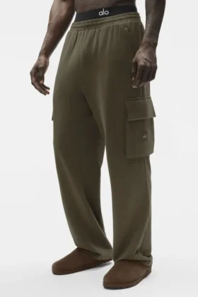 Double Take Cargo-bukser – Olive Tree