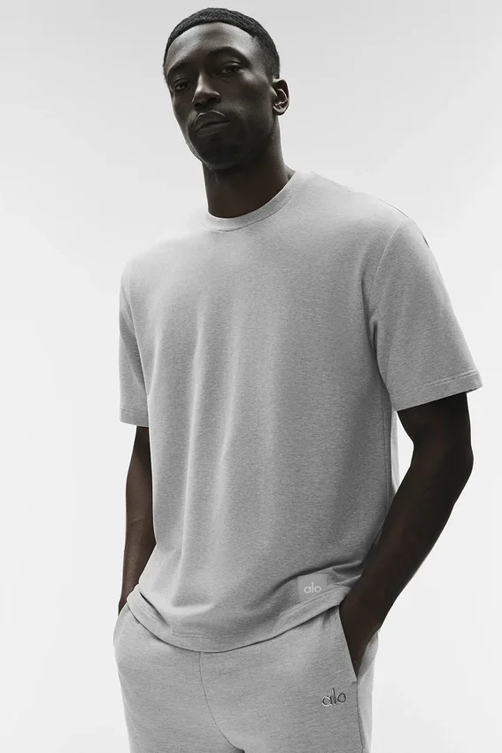 Double Take kortærmet – Athletic Heather Grey