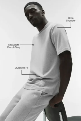 Double Take kortærmet – Athletic Heather Grey