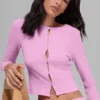 Dreamlight langermet topp – Candy Heart Pink