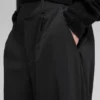 Dreamscape-bukse med High-Waist (kort) – svart