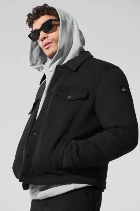Ease Trucker-jakke – svart