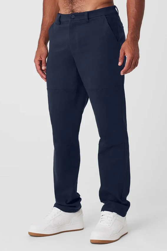 Edition Sueded Bukser – Navy