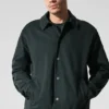 Edition Sueded Jacket – Kullgrønn