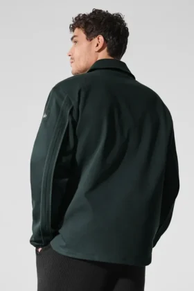 Edition Sueded Jacket – Kullgrønn