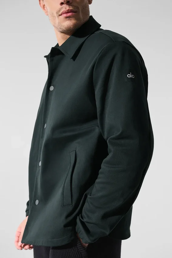 Edition Sueded Jacket – Kullgrønn