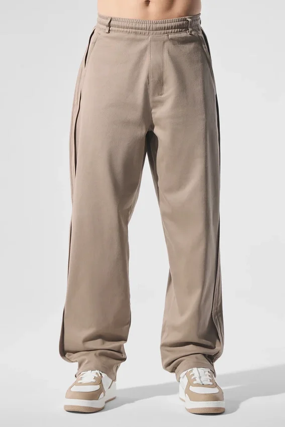 Edition Sueded Straight Leg Bukser – Gravel