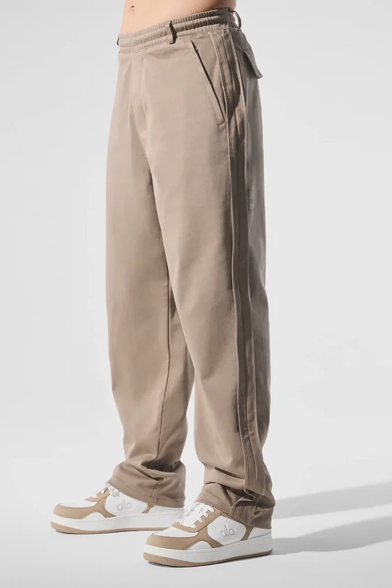 Edition Sueded Straight Leg Bukser – Gravel