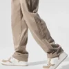 Edition Sueded Straight Leg Bukser – Gravel