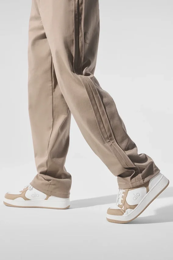 Edition Sueded Straight Leg Bukser – Gravel