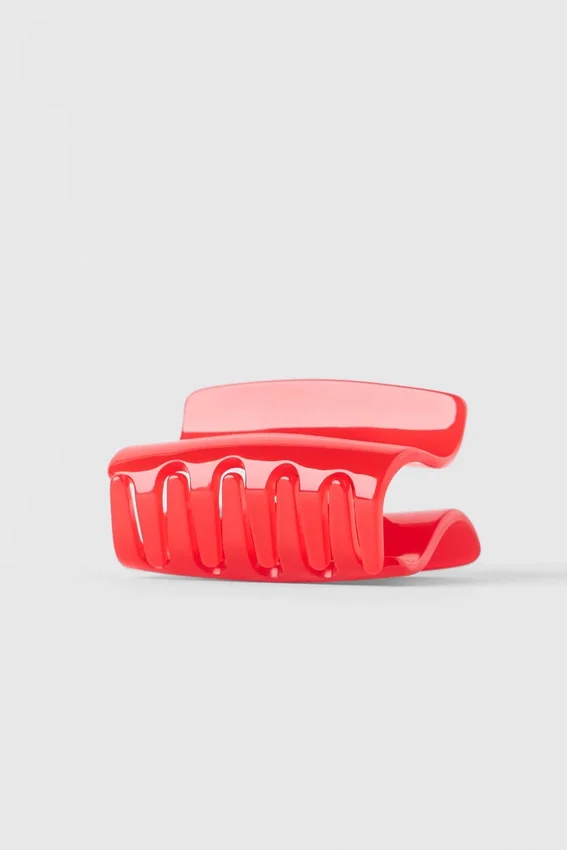 Effortless Claw Clip (2-pakning) – Bright Red