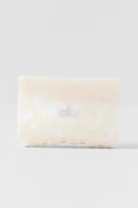 Effortless Claw Clip – hvit perle