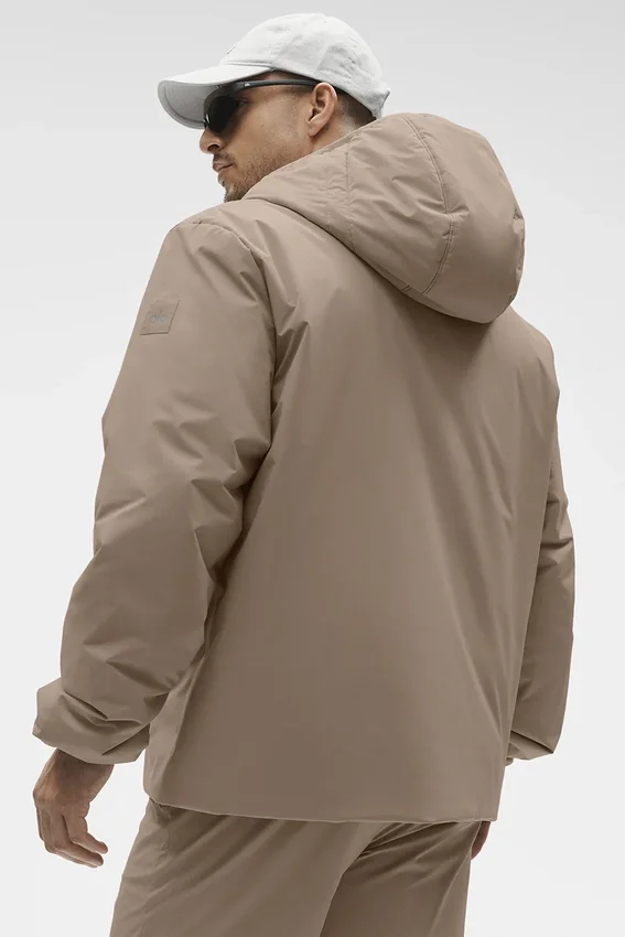 Elemental jakke med hel glidelås – Gravel