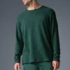 Elevate Waffle langermet genser – Winter Ivy