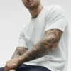 Essential kortærmet Street Tee – hvit