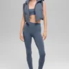 Fast Lane puffer-vest – Bluestone