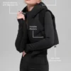 Fast Lane Puffervest – Svart