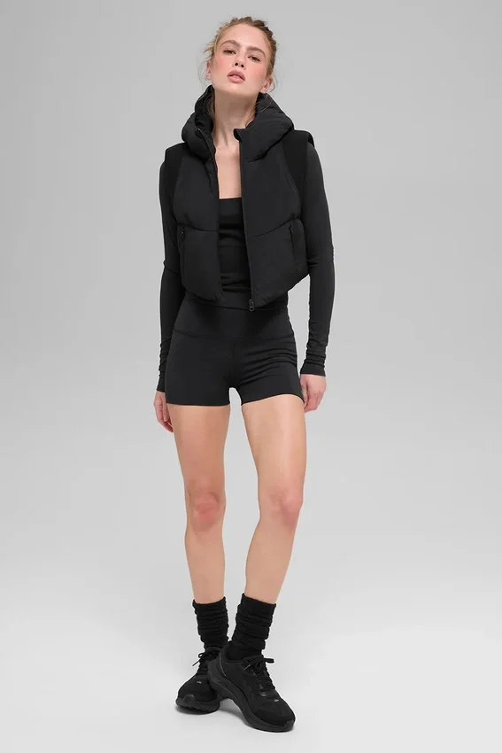 Fast Lane Puffervest – Svart