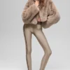 Faux Fur Allure-jakke – Oat