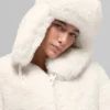 Faux Fur Starstruck Hat – Ivory