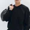 Field Crew Neck-genser – svart